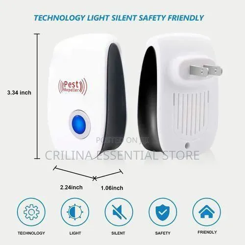 Electric Ultrasonic Insect and Pest Repeller