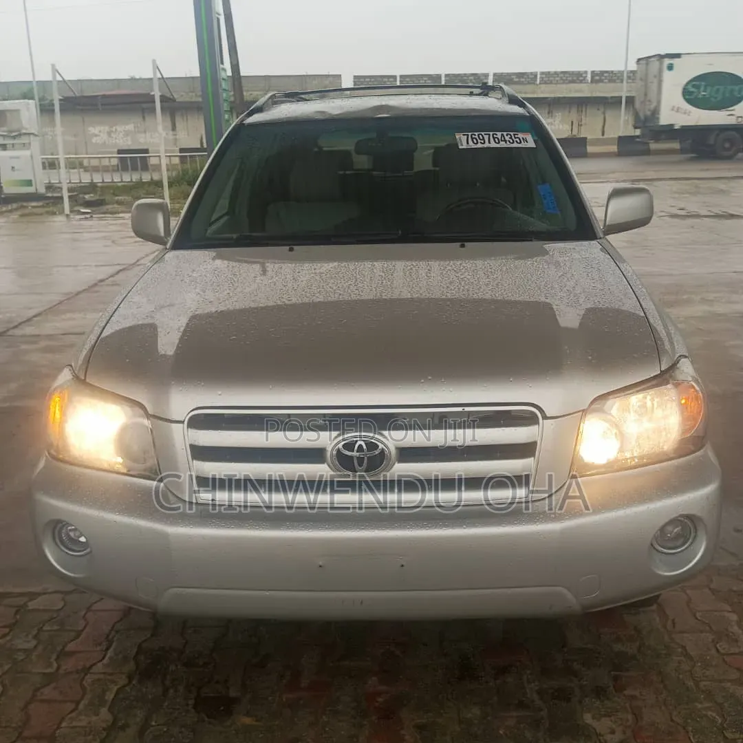 Toyota Highlander 2006 Silver