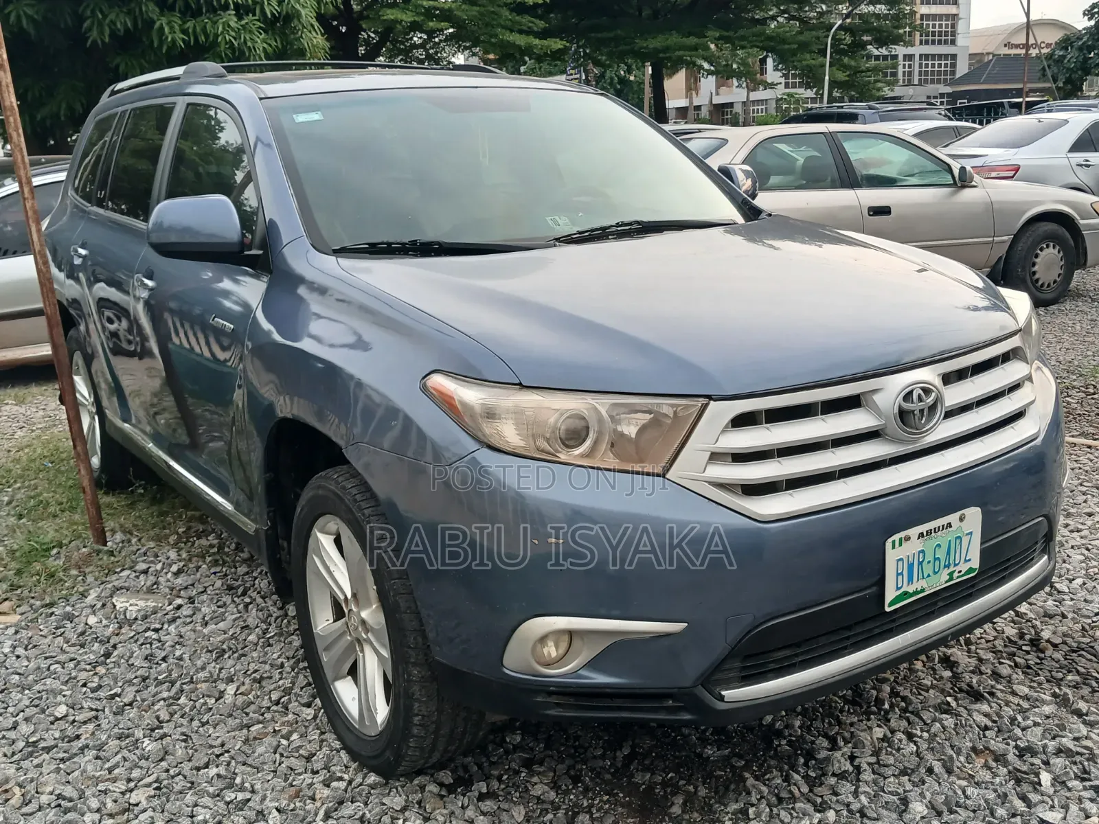 Toyota Highlander 2012 Blue