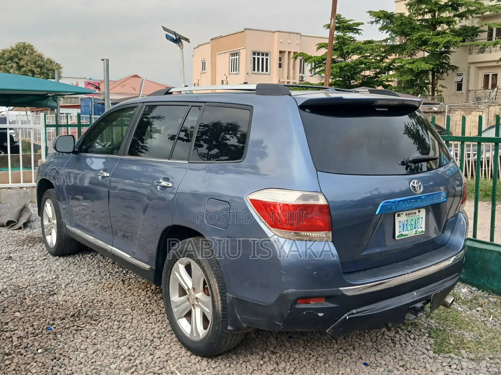 Toyota Highlander 2012 Blue