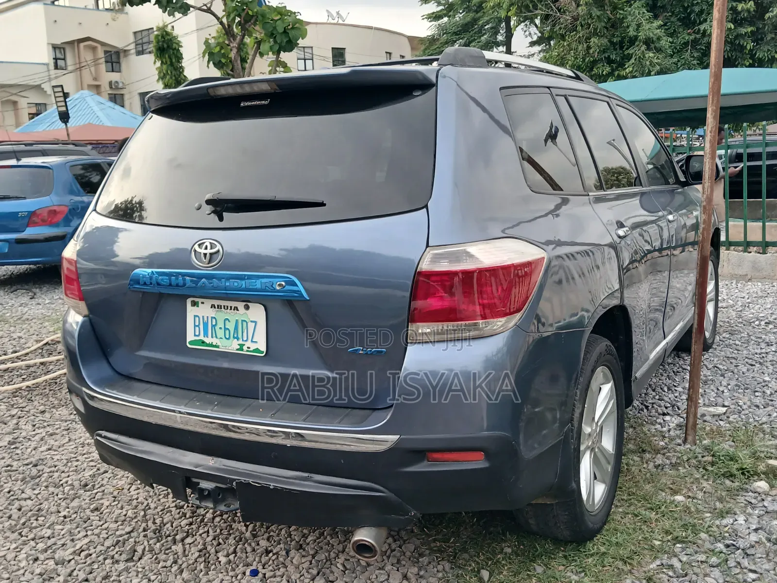 Toyota Highlander 2012 Blue