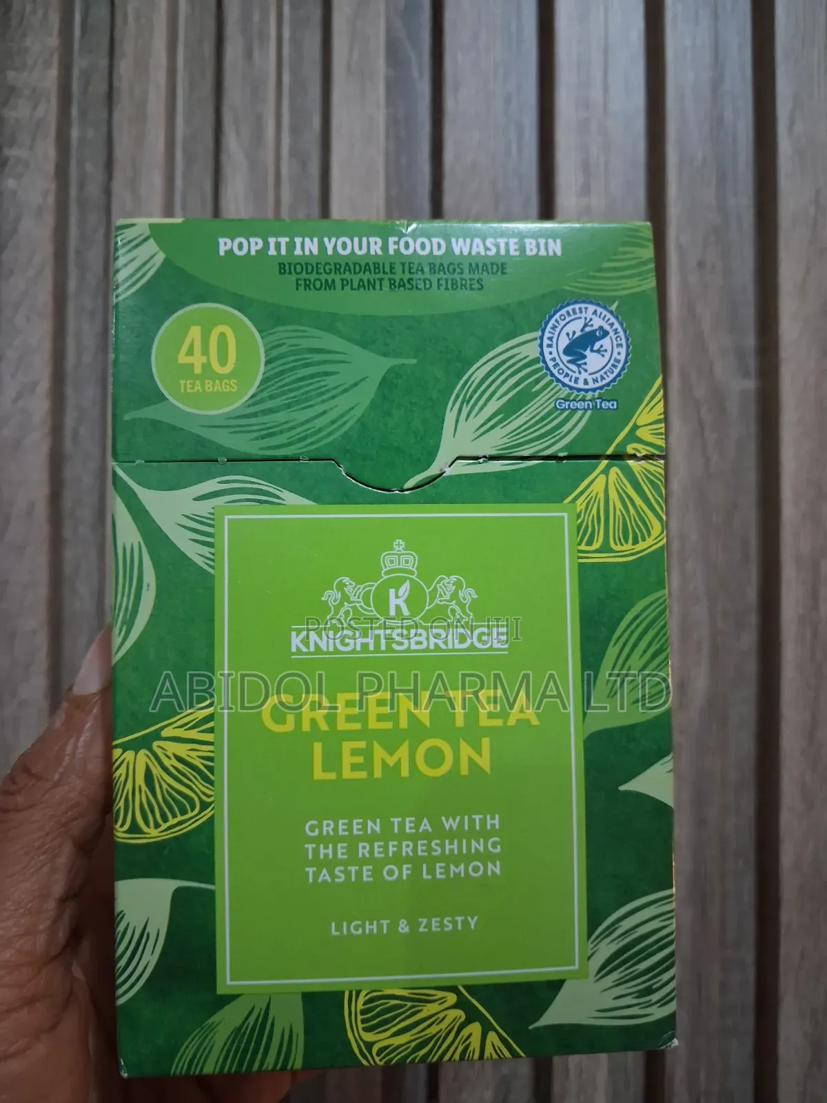 Knightsbridge Green Tea Lemon