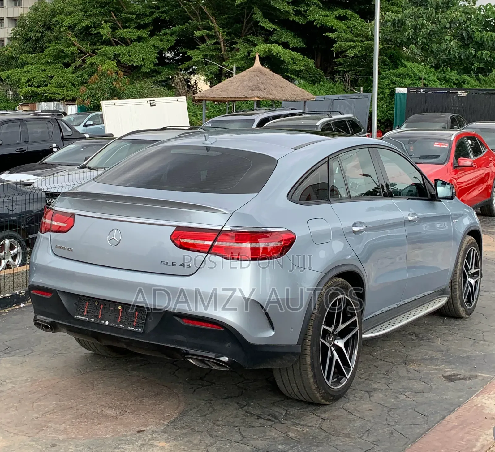 Mercedes-Benz GLE-Class 2018 Blue
