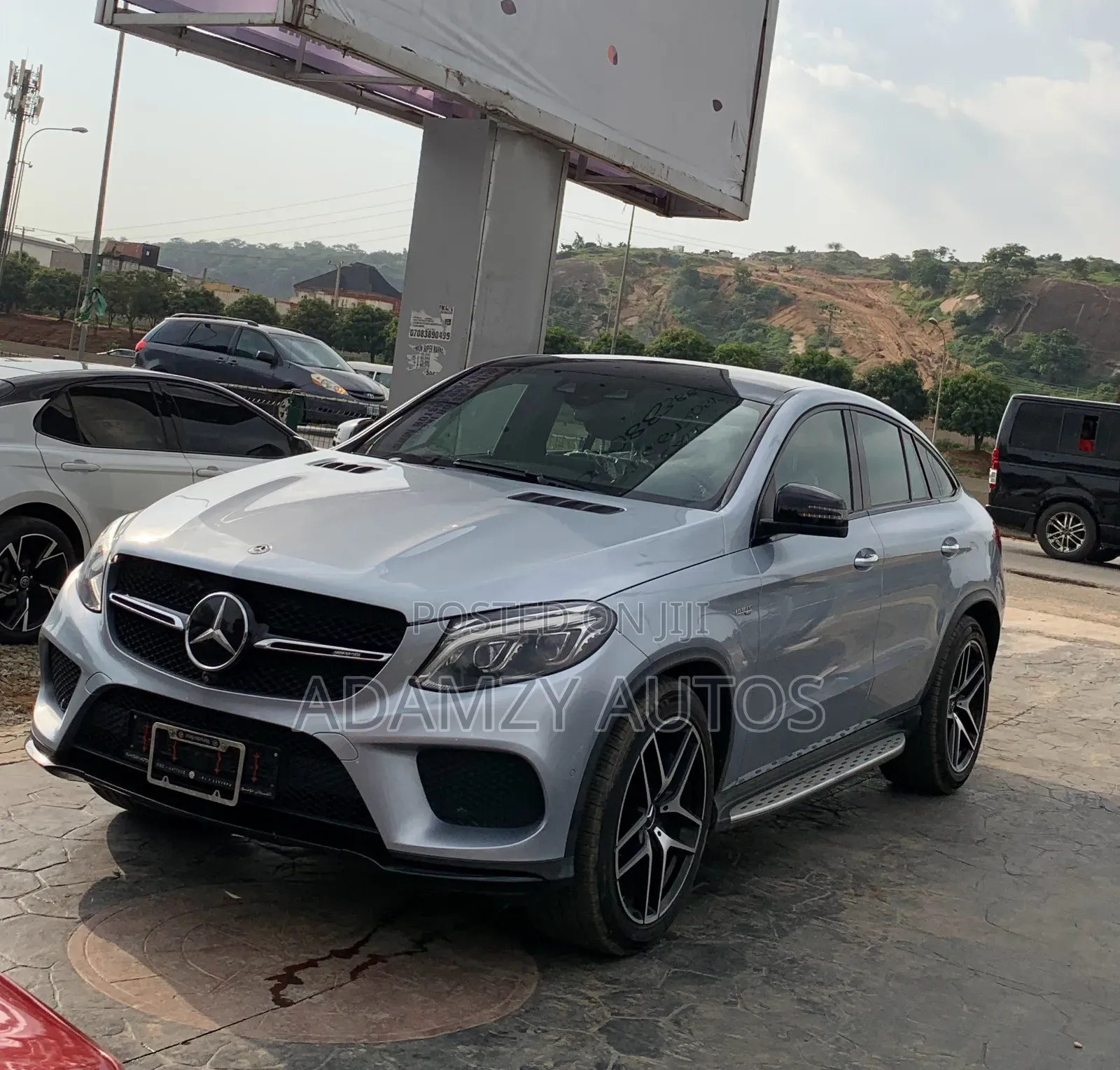 Mercedes-Benz GLE-Class 2018 Blue