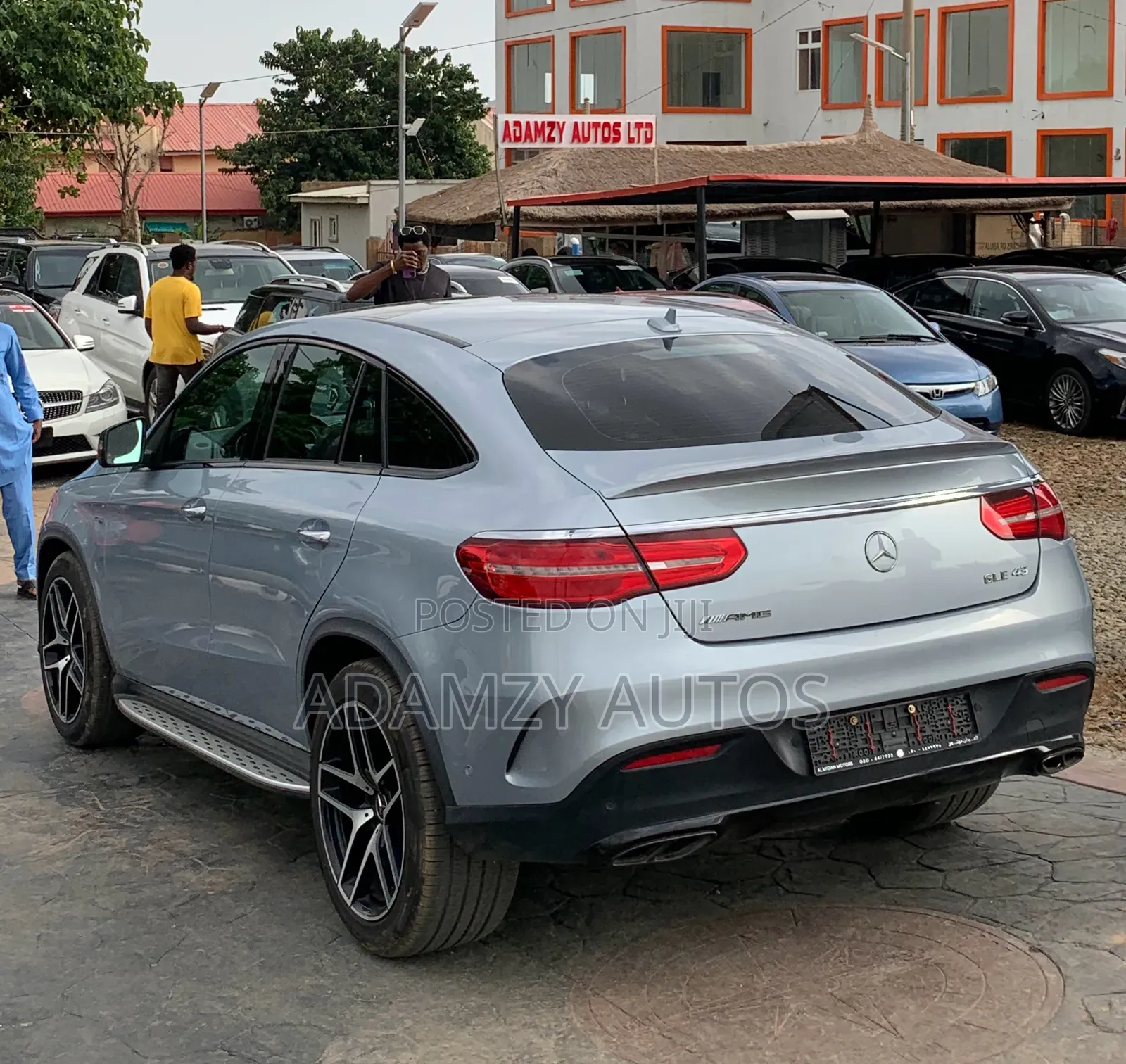 Mercedes-Benz GLE-Class 2018 Blue