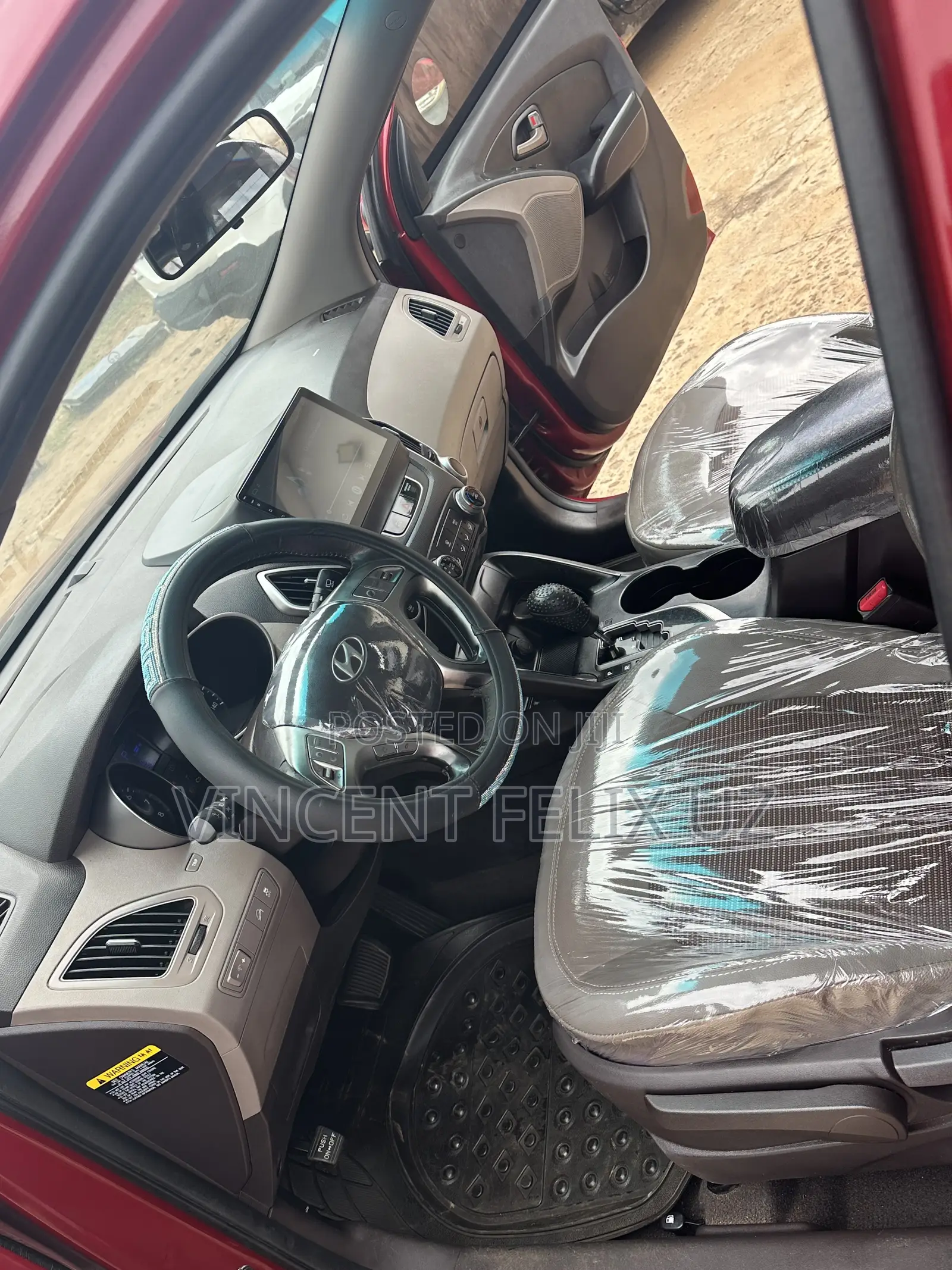 Hyundai Tucson Limited AWD 2012 Red