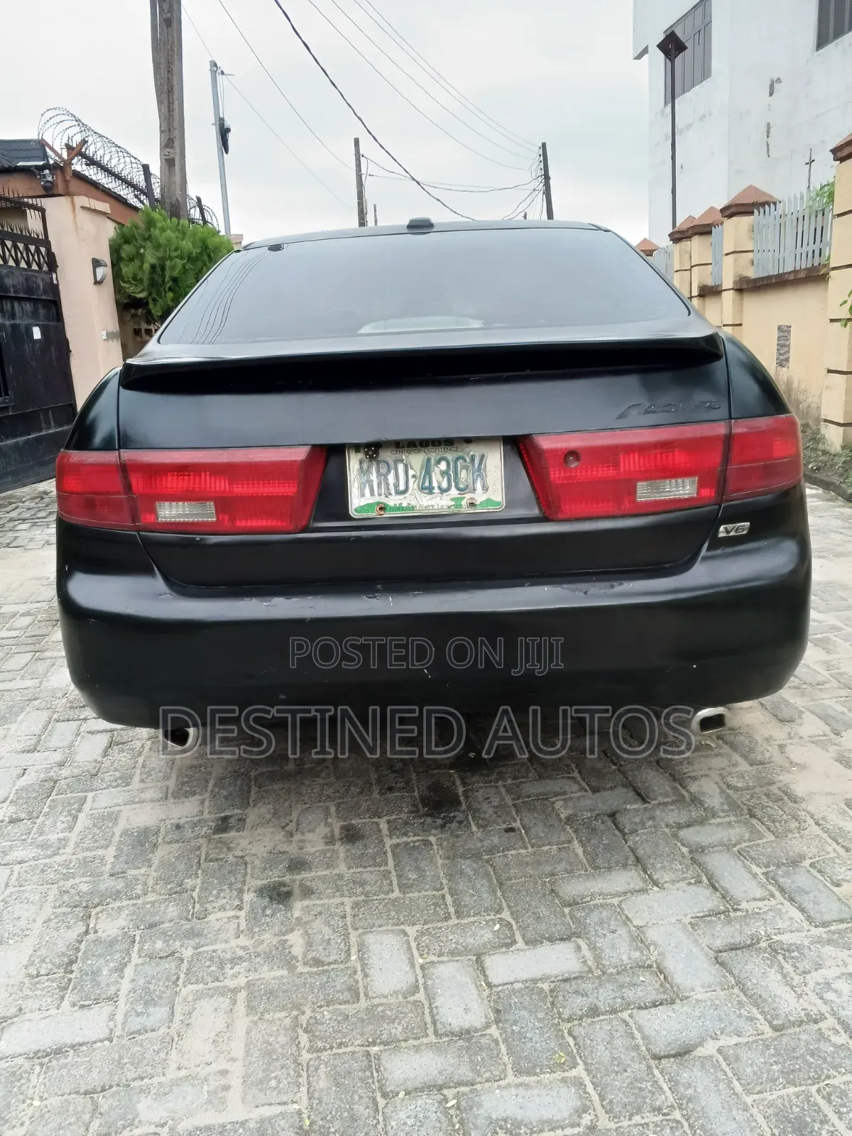Honda Accord Sedan LX V6 Automatic 2005 Black