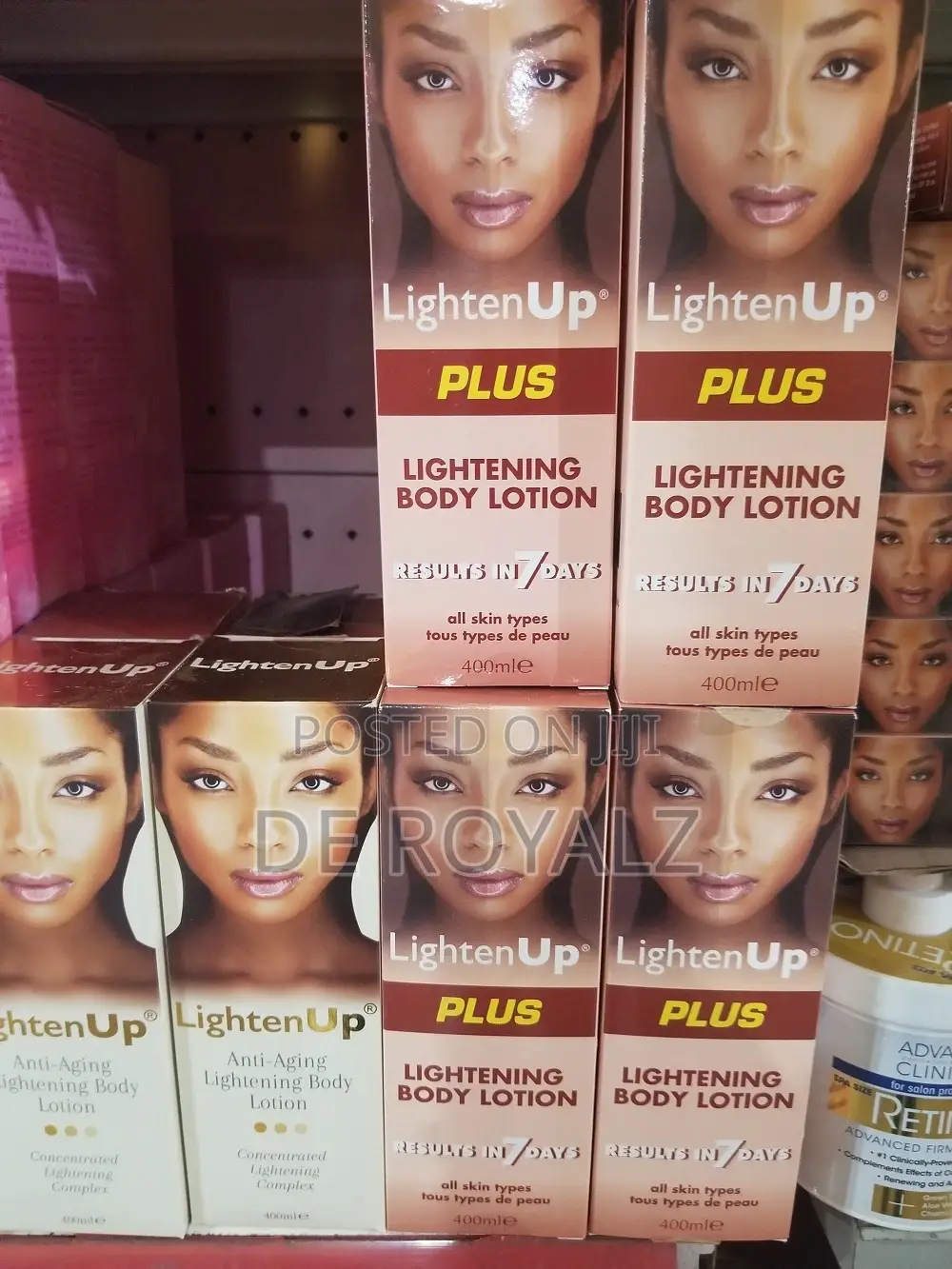 Lighten Up Lotions