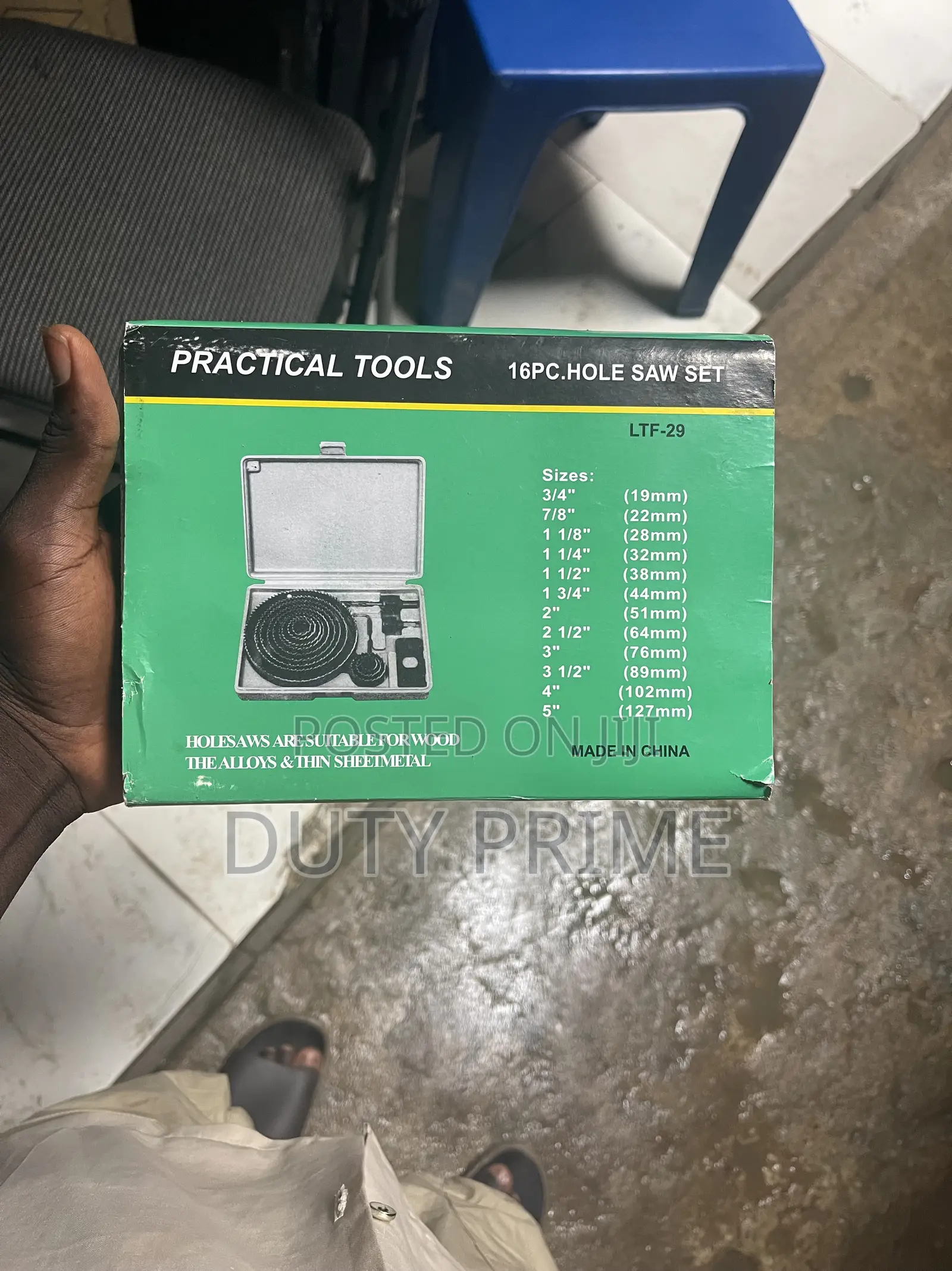 16pcs Hole Saw Set