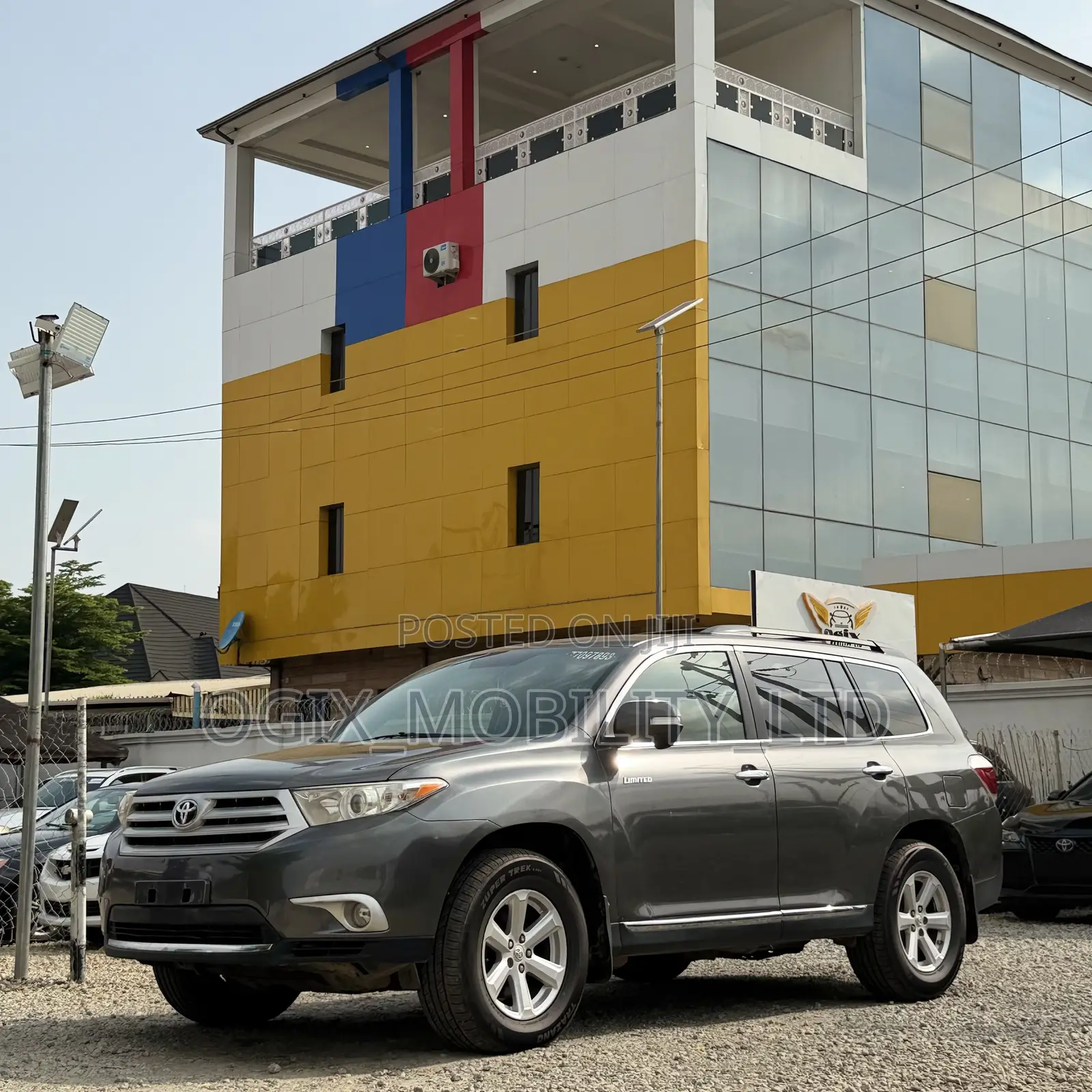 Toyota Highlander 2008 Gray