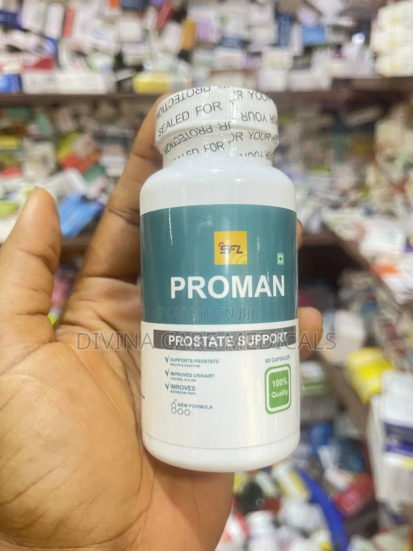 Proman 60 Capsule for Prostate, Erectile Dysfunction Urinary Control