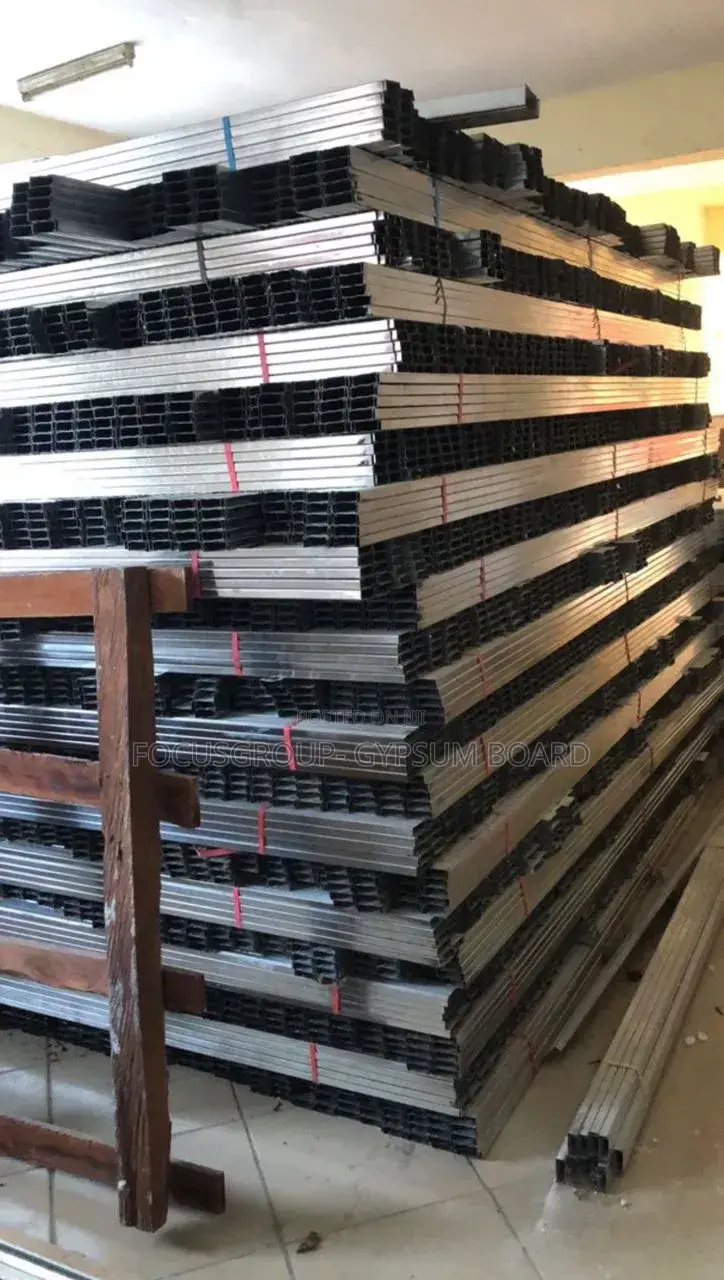 Gypsum Board With Accessories, We Have Pop Cement, We Install Too