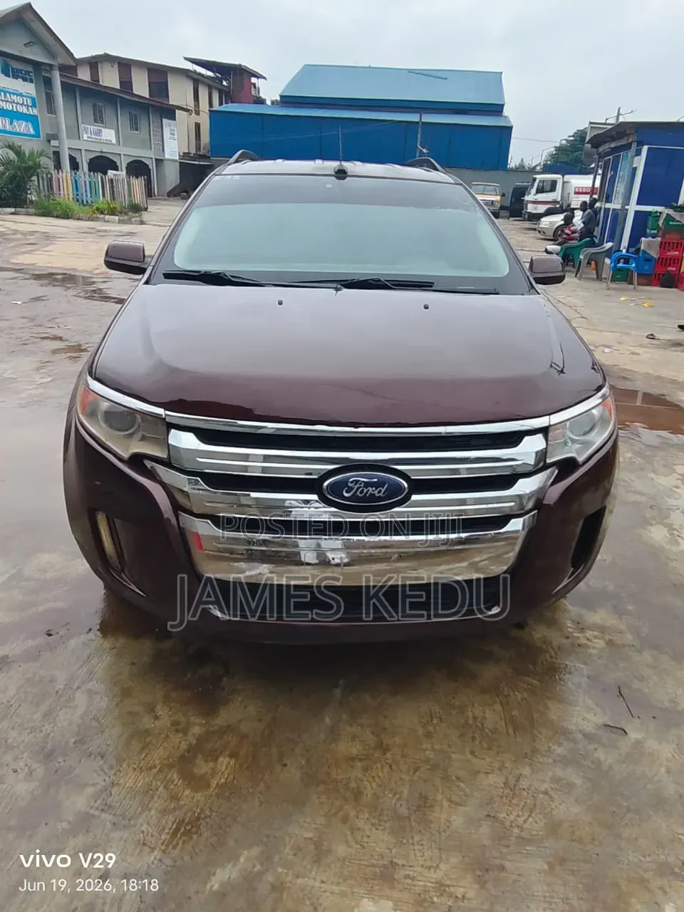 Ford Edge 2014 Brown