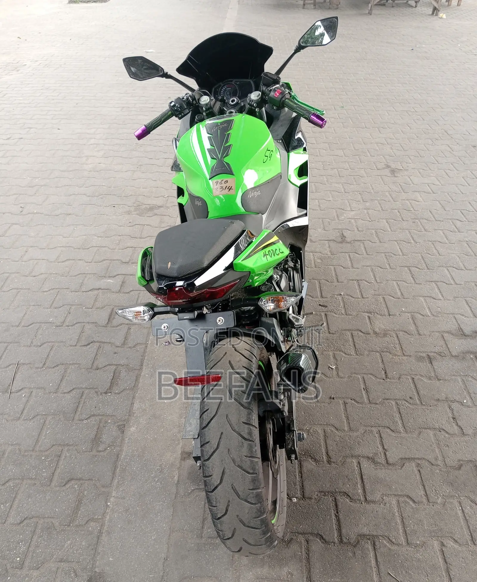 Kawasaki Ninja 400 2023 Green