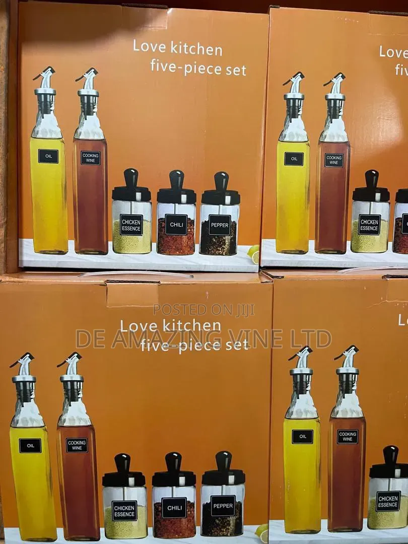 5in1 Oil Spray Bottle