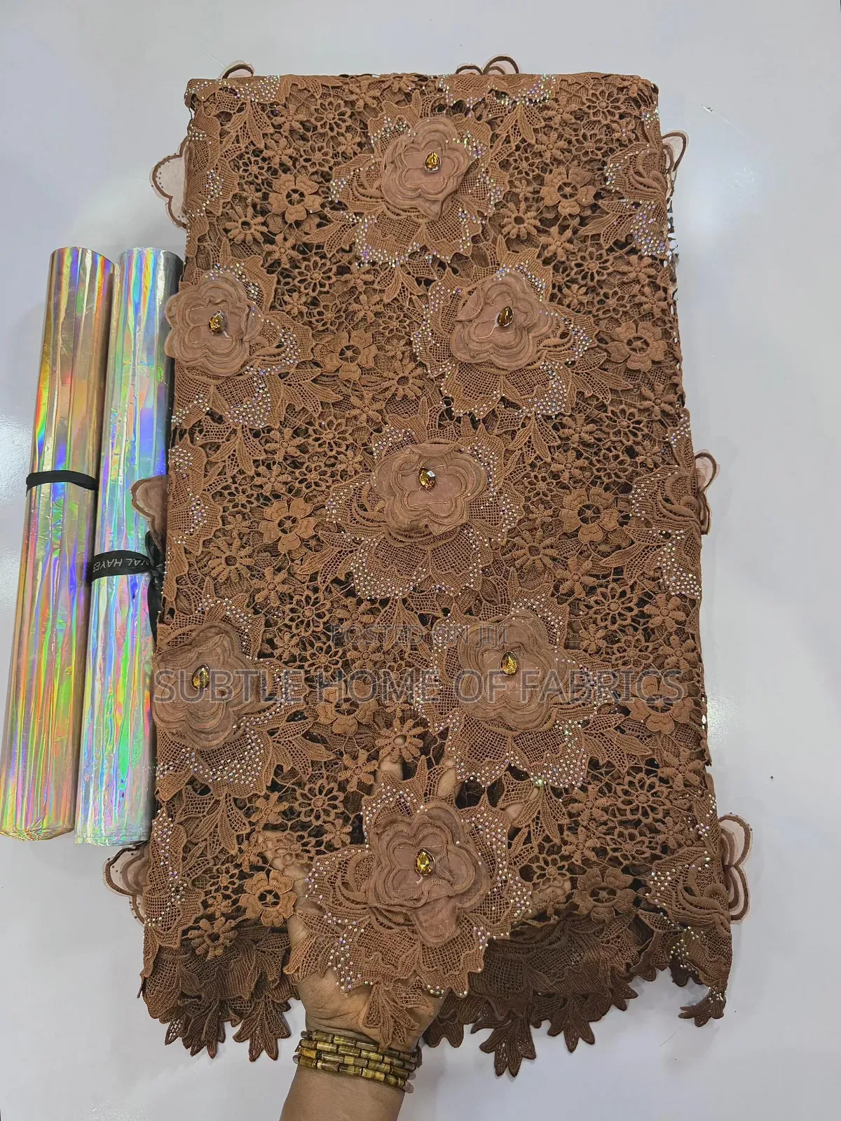 New Arrival: Luxury 3d Lace Fabric – Perfect for Elegant Occasions