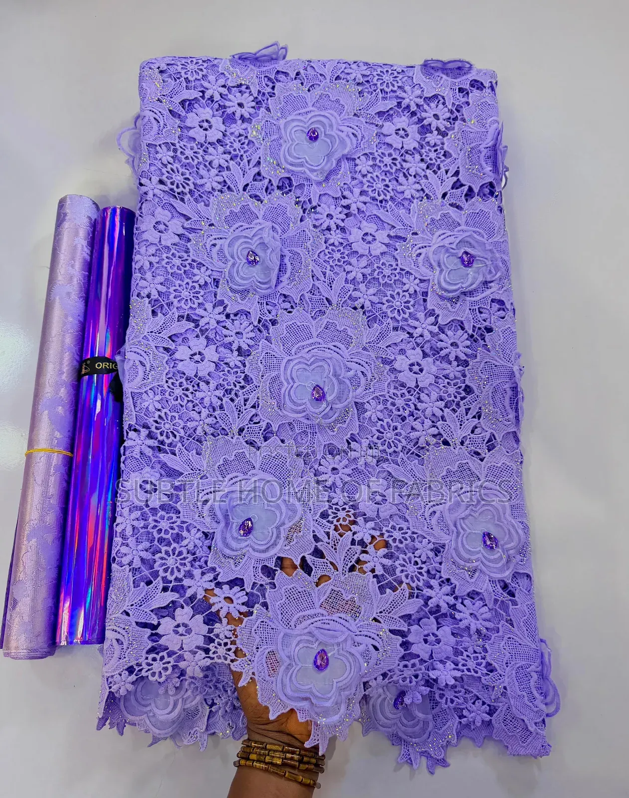 New Arrival: Luxury 3d Lace Fabric – Perfect for Elegant Occasions