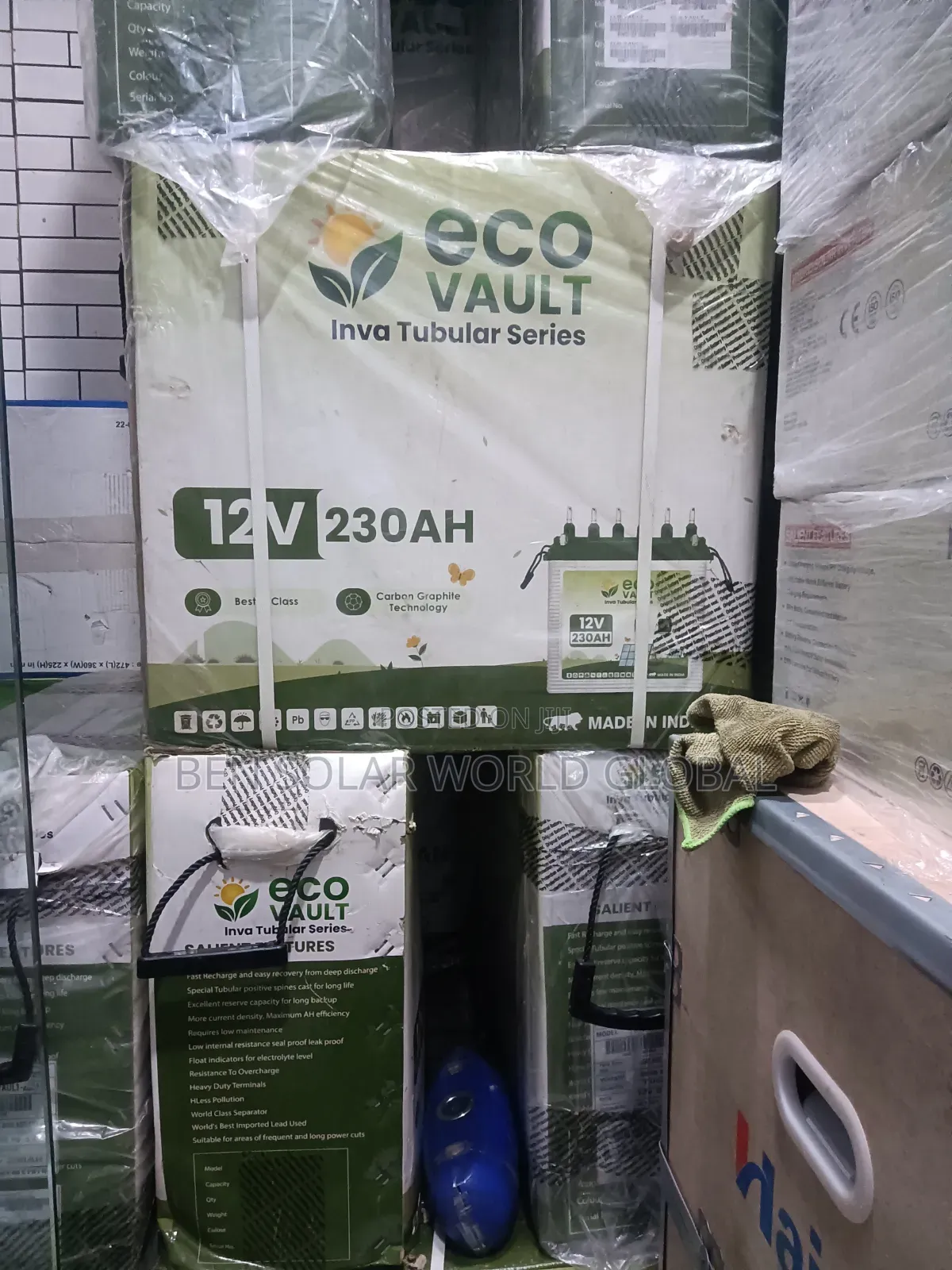 230ah Eco Vault Inva Tubular Battery 12v