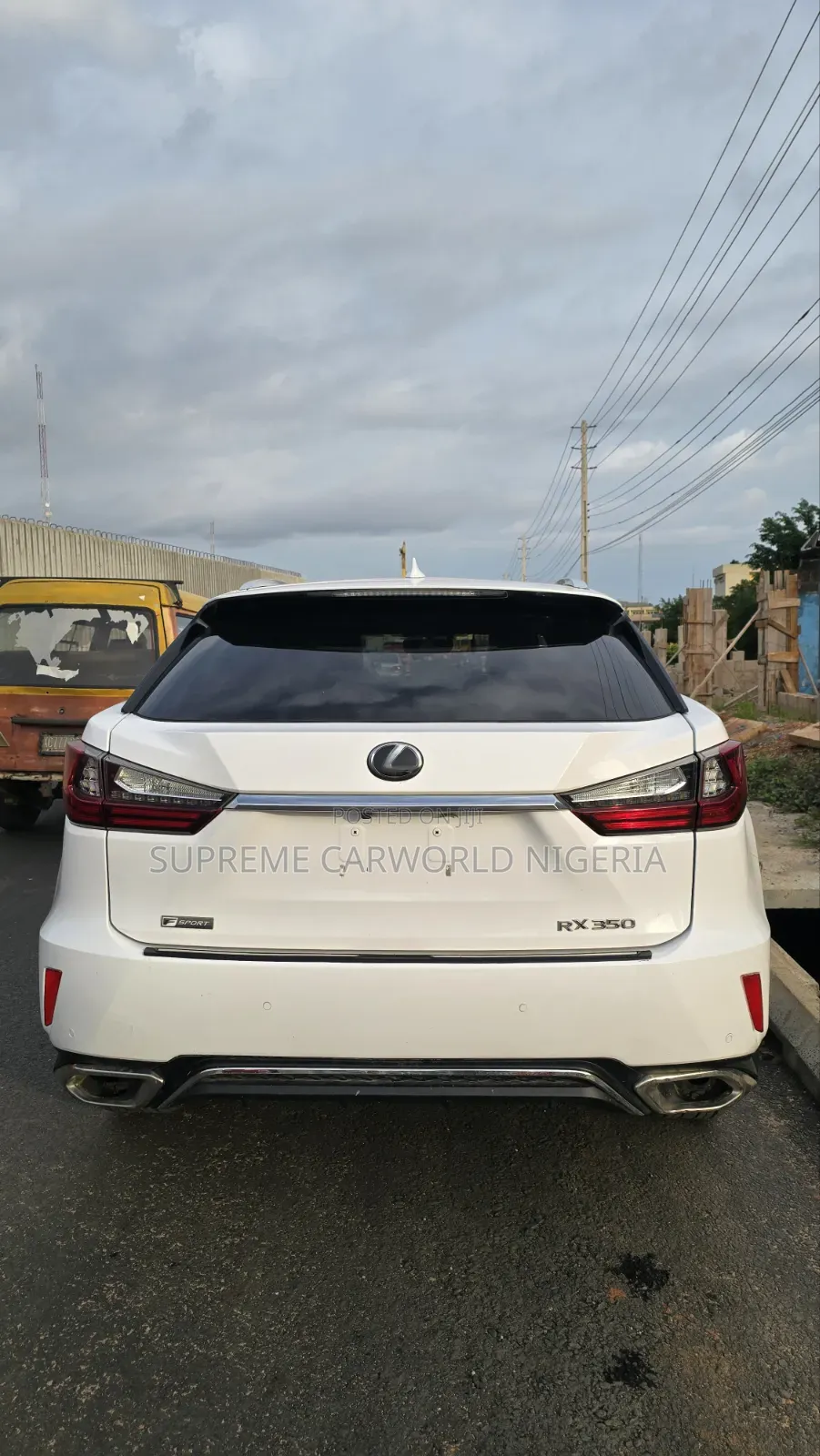 Lexus RX 350 F Sport AWD 2016 White