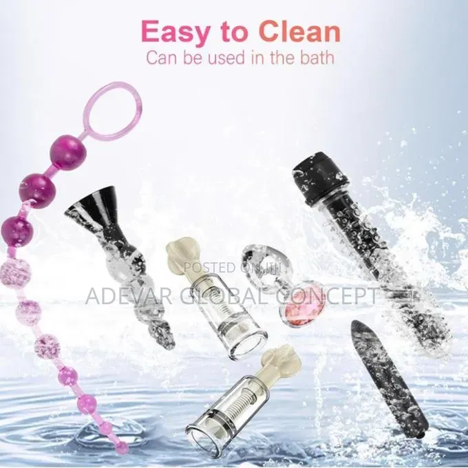 10 Pieces Set BDSM for Men and Women Anal Plugs Rings Vibrator Nipple