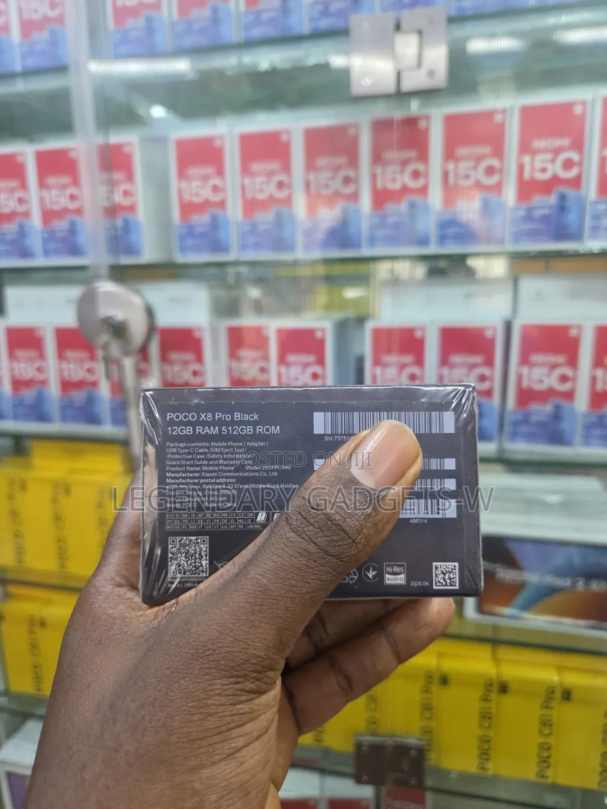 New Xiaomi Poco X8 Pro 512 GB Black