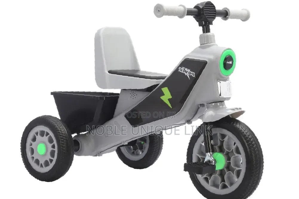 2 To 6 Years Old The Power And Logo And Lightning Graphics Tricycle