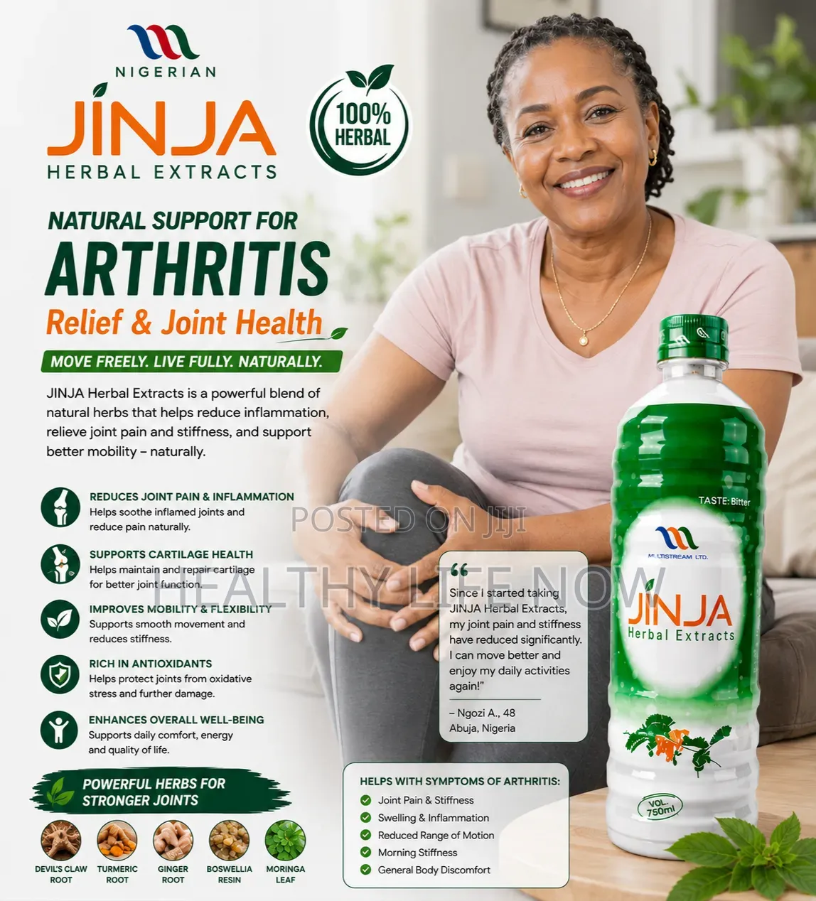 Natural Support for Arthritis and Inflammation of Joints
