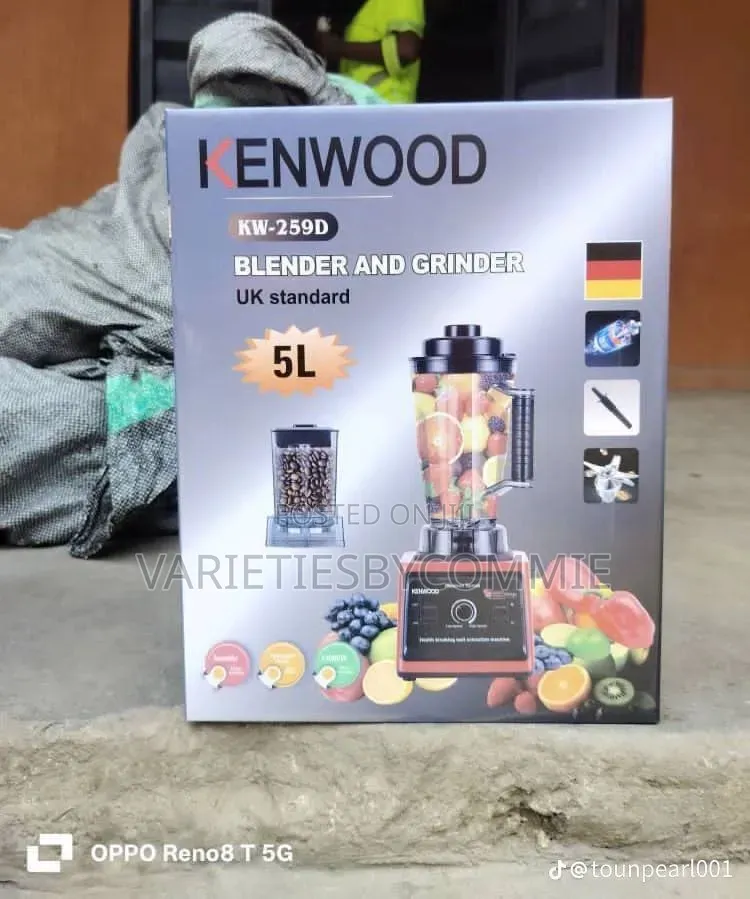 5l Double Cup Kenwood Blender (15000)W
