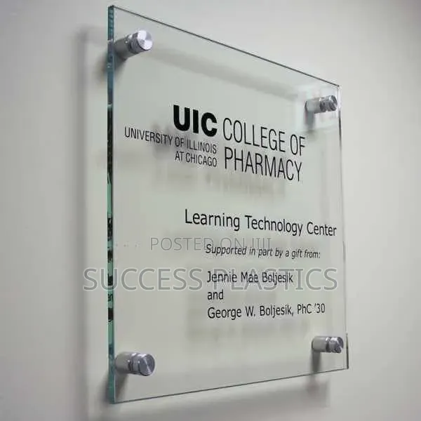 Custom Indoor and Outdoor Acrylic Wall Signage Services