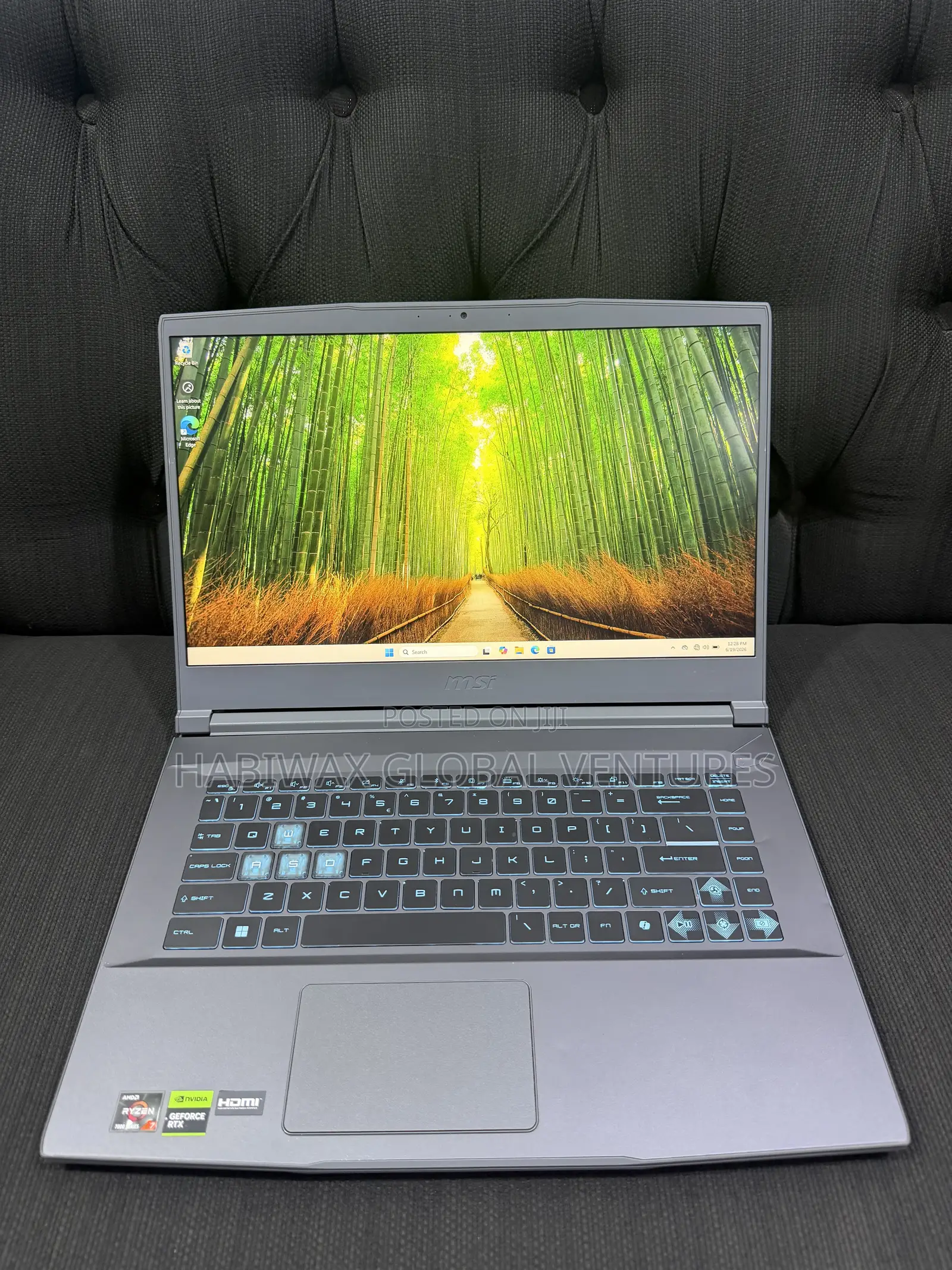 Laptop MSI GF75 Thin 16GB AMD Ryzen 7 SSD 512GB