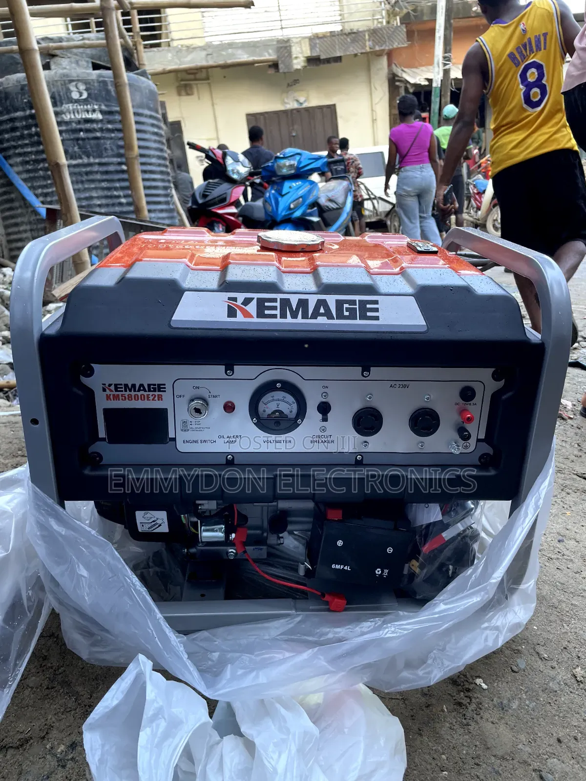 Kemage Km5800e2r 5.5kva Key Remote Start Petrol Generator