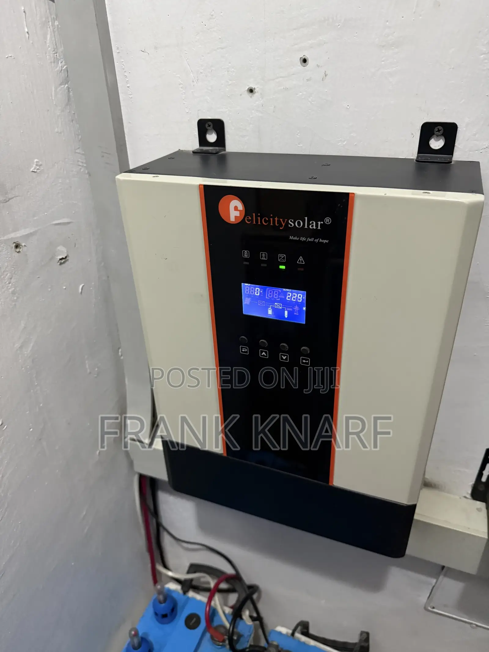 3kva Felicity Inverter With 2 Tubular Batteries + 4 300watts Panels