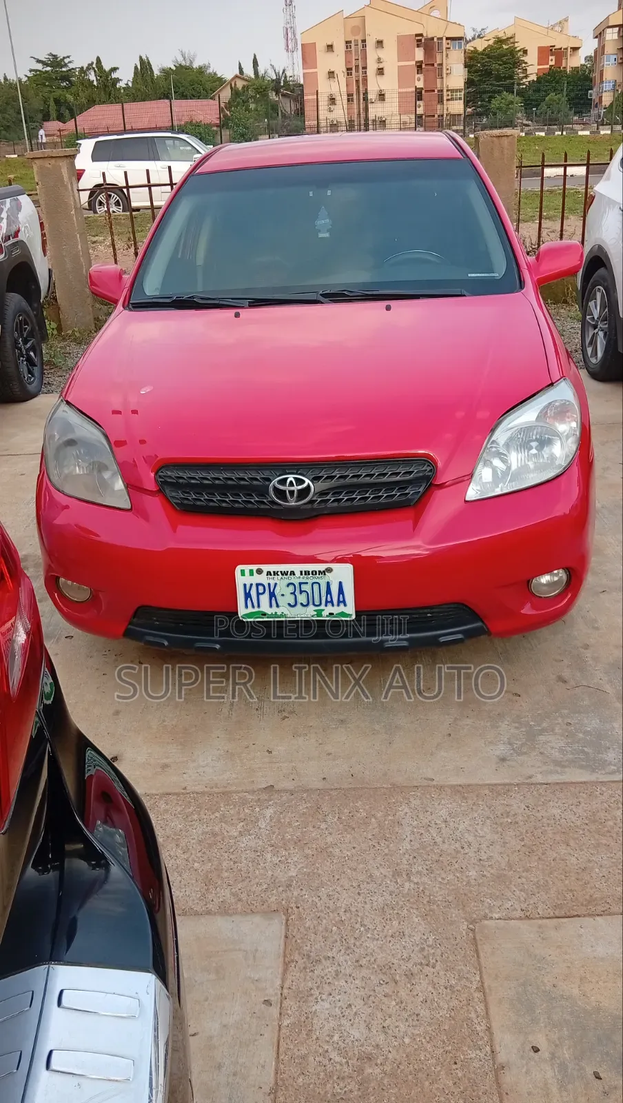 Toyota Matrix 2007 Red