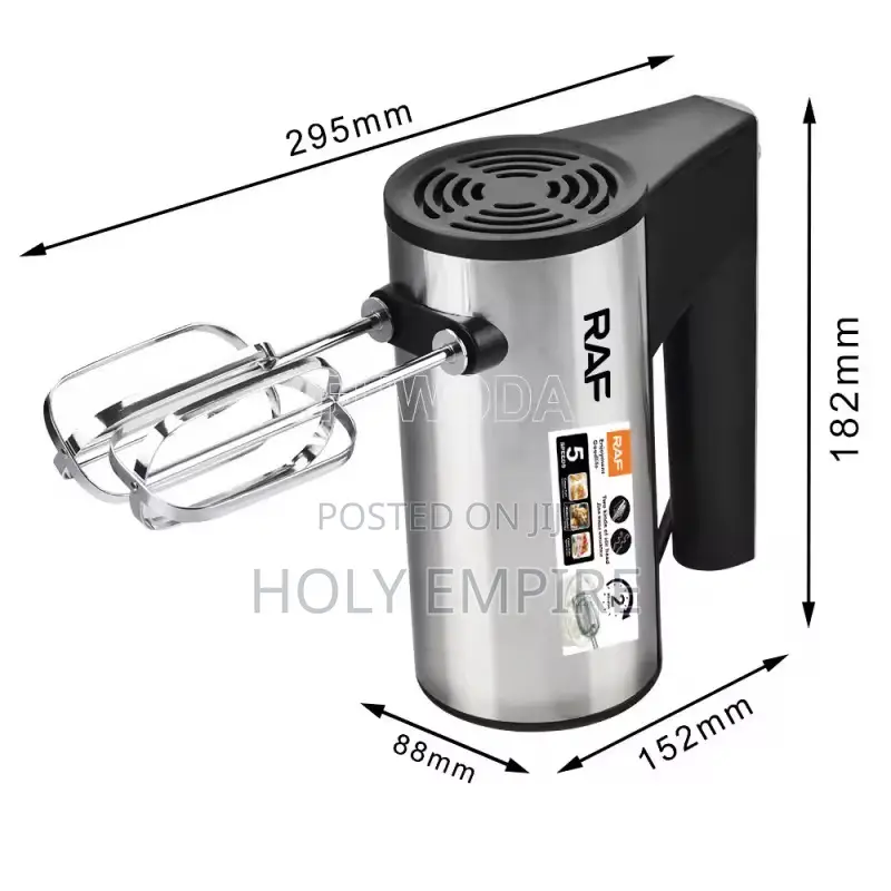 Powerful 5 Speed Electric Hand Mixer Portable Handheld Mixer