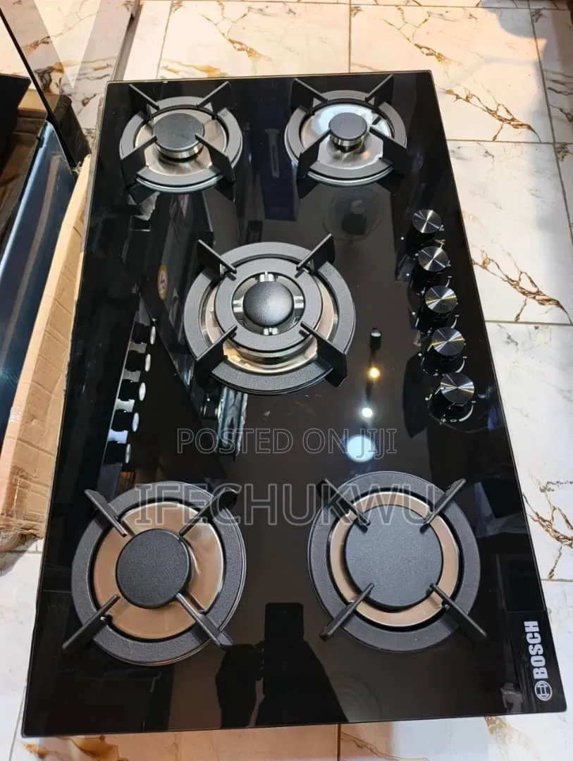 Quality Bosch Built-in Premium Luxury 5 Burners Automatic Gas Cooker