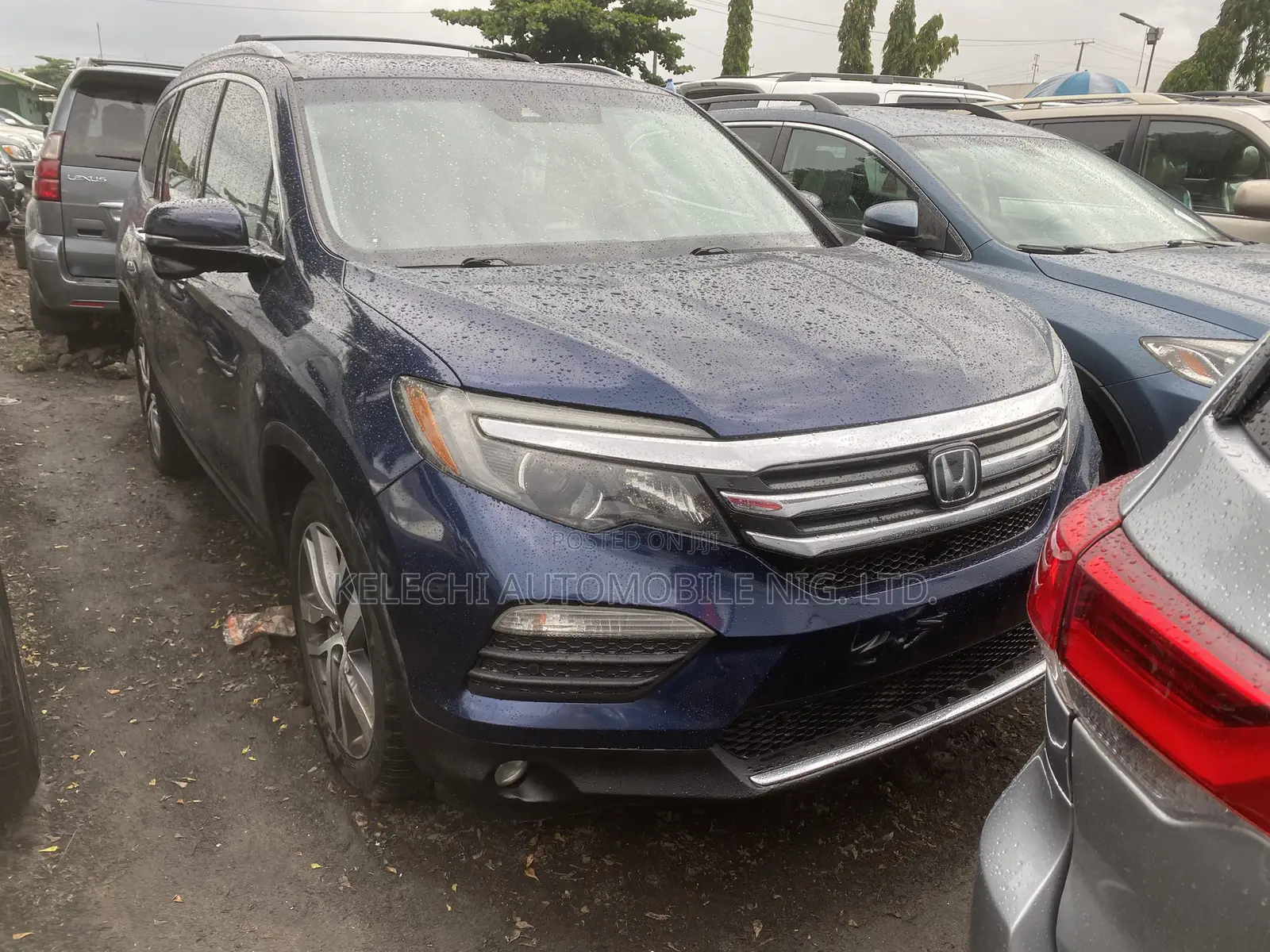 Honda Pilot Touring 4dr SUV 4WD (3.5L 6cyl 9A) 2016 Blue