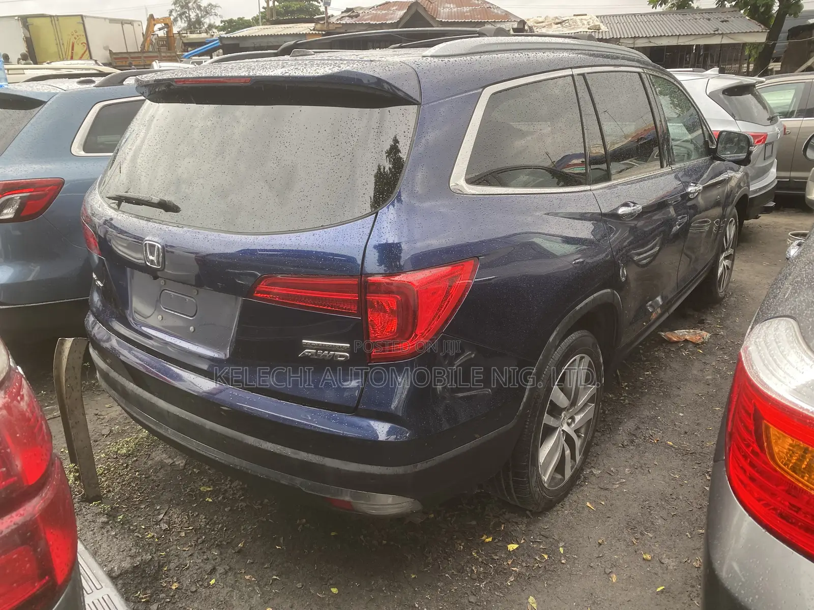 Honda Pilot Touring 4dr SUV 4WD (3.5L 6cyl 9A) 2016 Blue