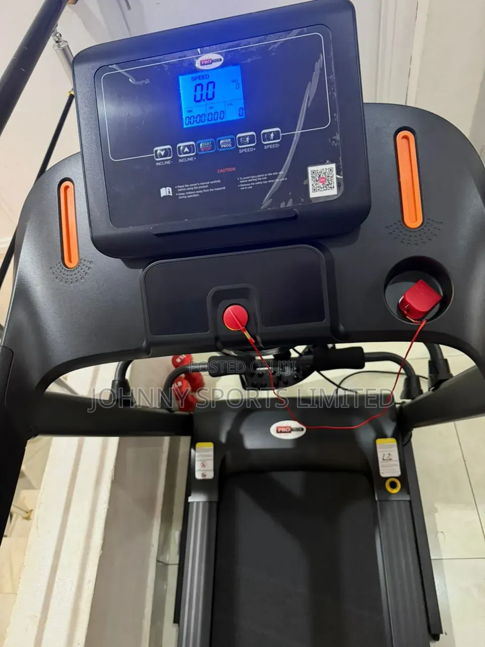 2hp Pro Tech Treadmill With Massager