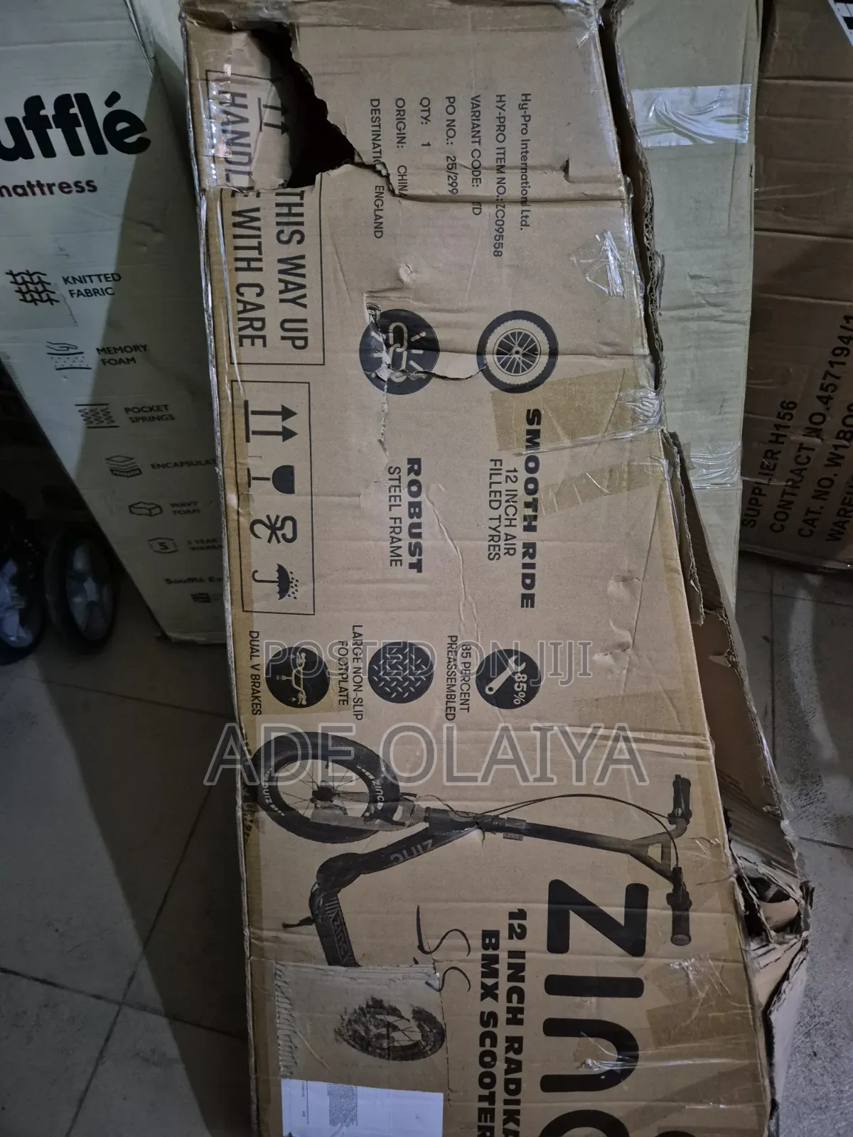 Zinc Radikal 12-inch Bmx Scooter.
