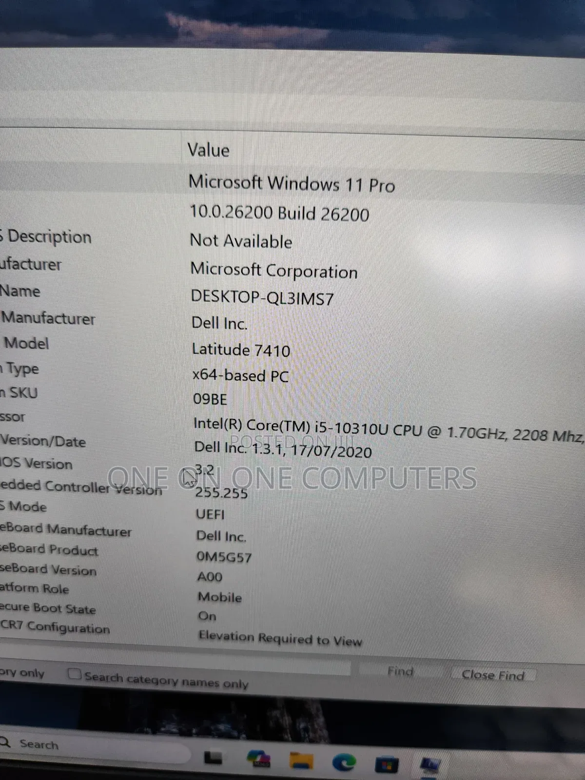 Laptop Dell Latitude 7410 16GB Intel Core i5 SSD 256GB