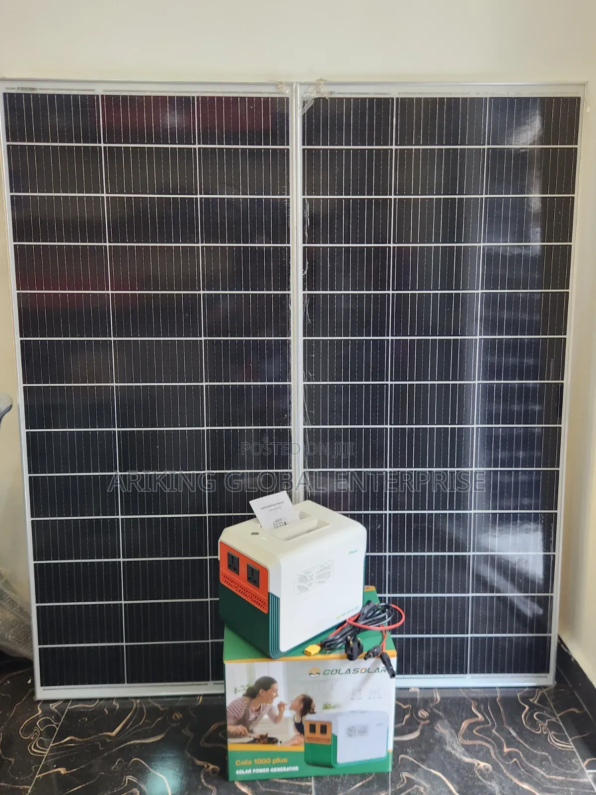 Rechargeable Solar Power Generator 1000 Mini Home Outdoor Backup Power