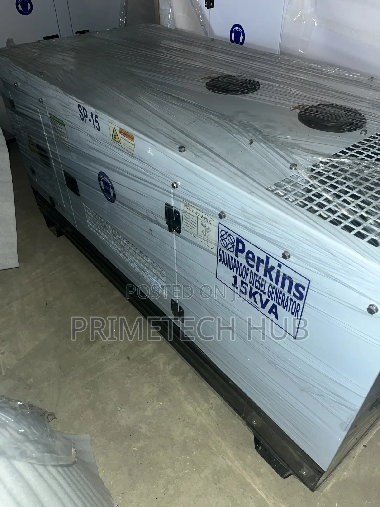 Brand New 15kva Perkins Diesel Generator - Heavy Duty