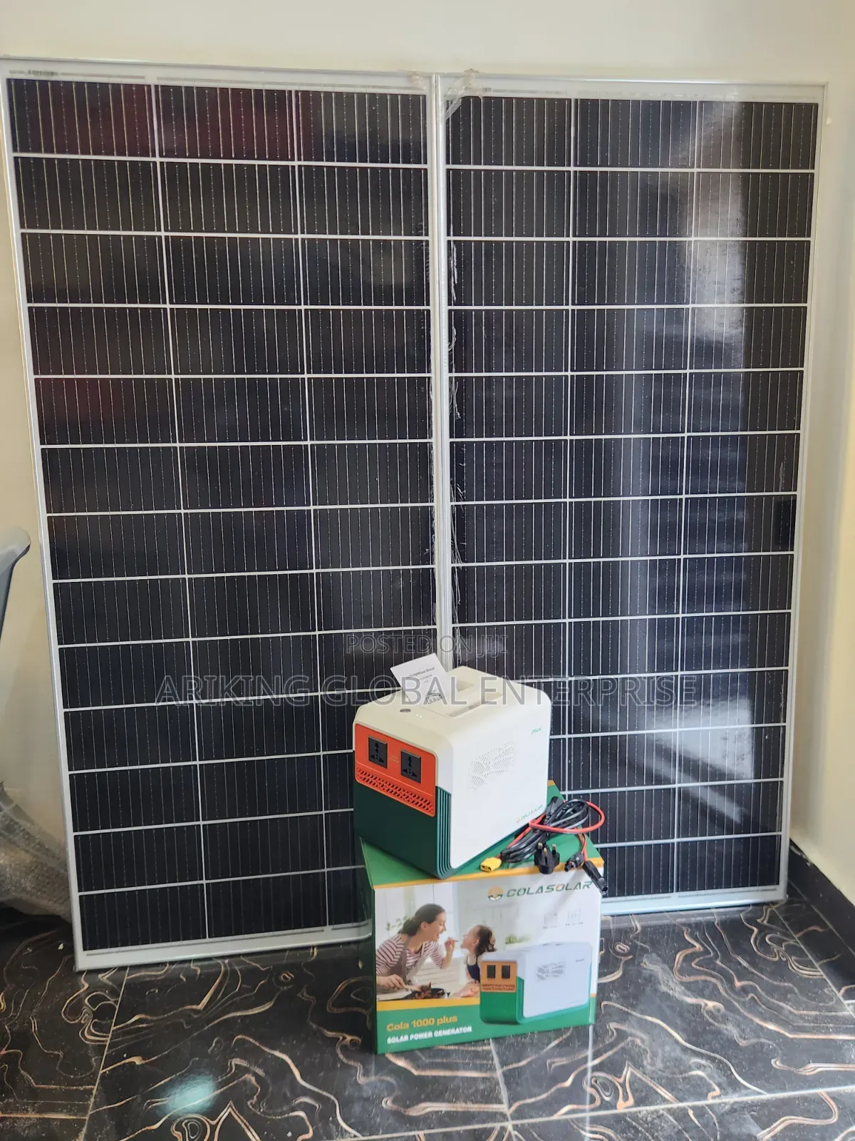 Colasolar 500w Solar Generator With 1024wh Battery Capacity