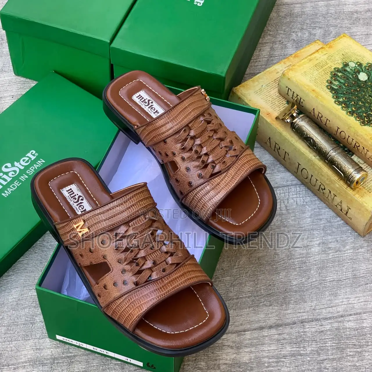 Premium Mister Palm Slippers | Modern Comfort Style