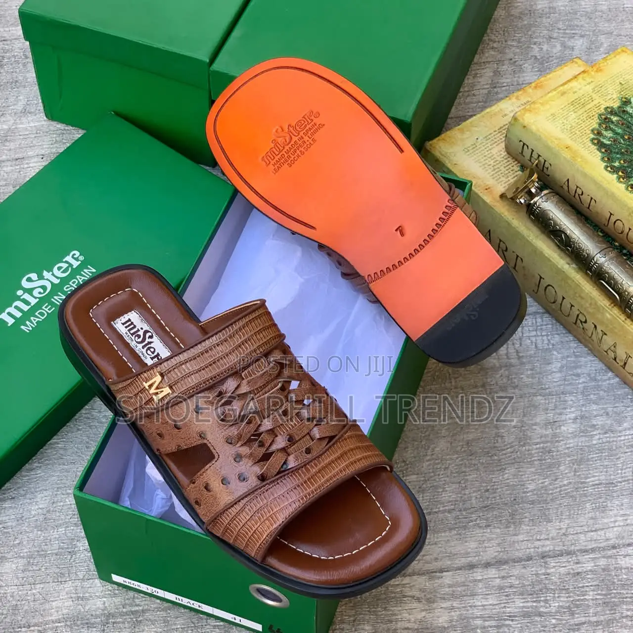 Premium Mister Palm Slippers | Modern Comfort Style