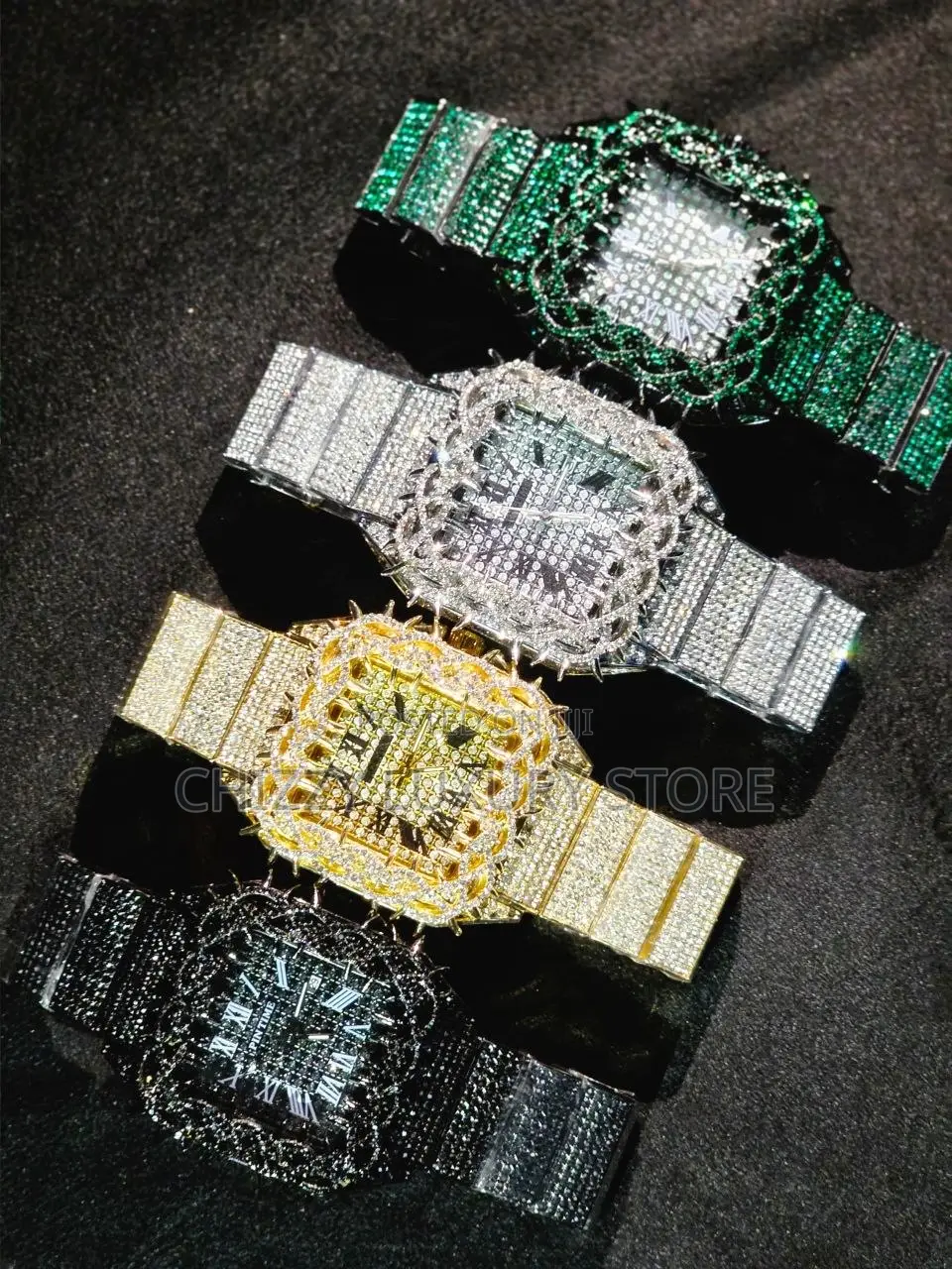 Cartier Quality Luxury Men Wristwatch