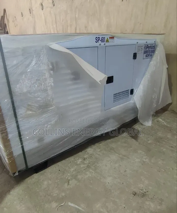 60kva Brand New Uk Perkins Soundproof Copper Coil Generator