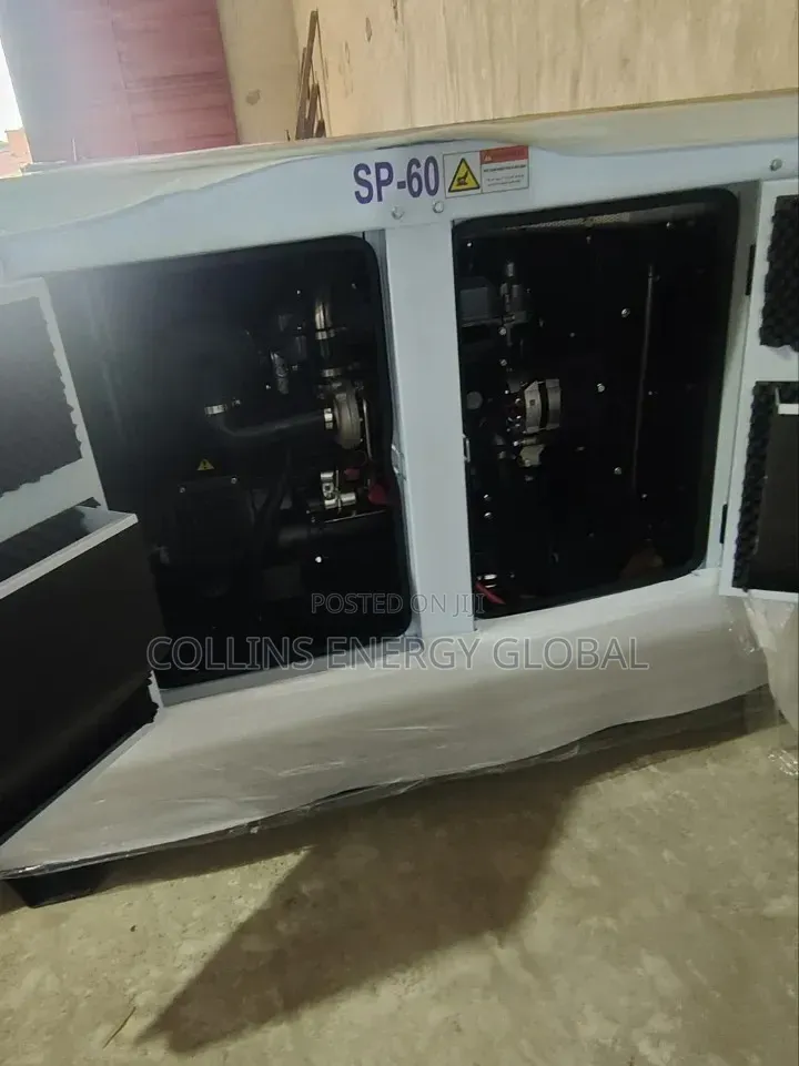 60kva Brand New Uk Perkins Soundproof Copper Coil Generator