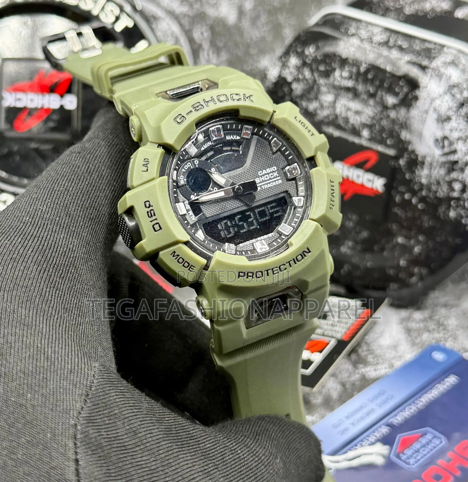 Model: Gba-800-9a Casio G-shock Digital Rubber Strap Watch