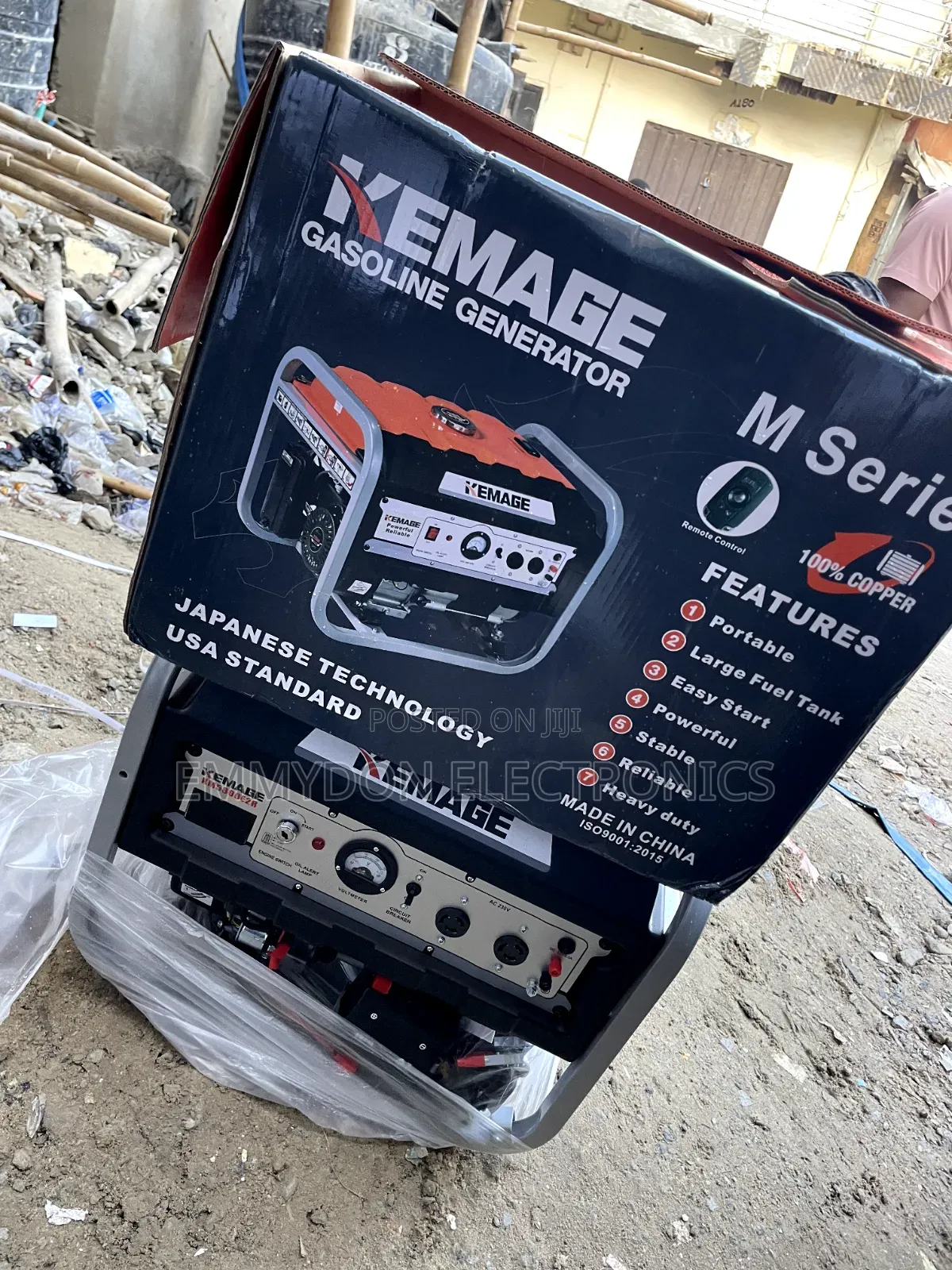 Kemage Km5800e2r 5.5kva Super Silent Petrol Generator